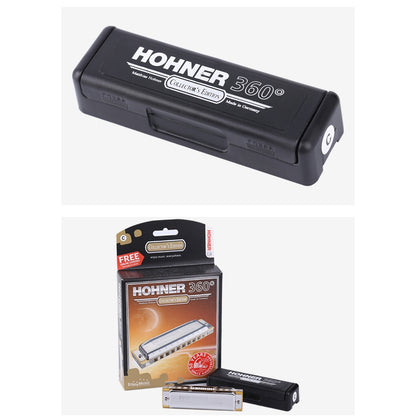 Hohner 360 Collectors Edition 10 Hole Diatonic Harmonica C Key - Reco Music Malaysia