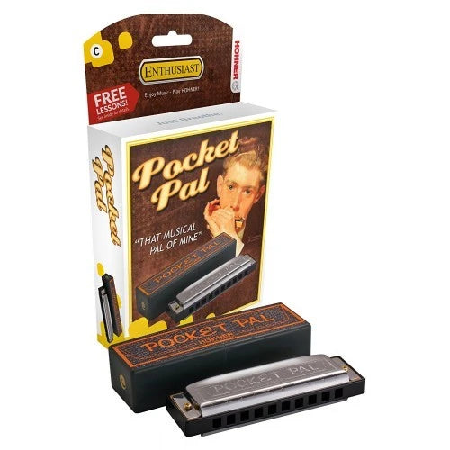 Hohner Pocket Pal Harmonica 10 Holes C Key | Reco Music Malaysia