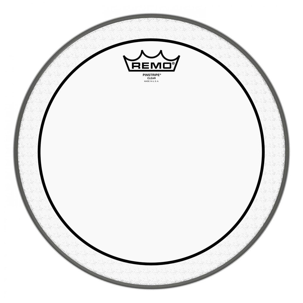 Remo PS-0314-00 Pinstripe 14in CLEAR Tom Drum Head Drum Skin - Reco Music Malaysia