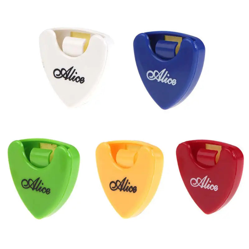 Alice A010A Guitar Pick Holder Plastic Triangle - Reco Music Malaysia