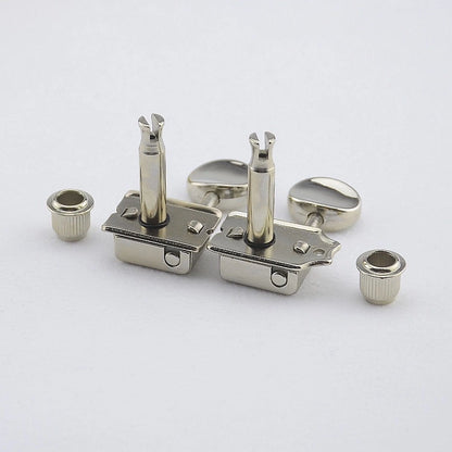 RM GF0965 NI-L6 Chrome Vintage Kluson Style Electric Guitar Machine Head Tuner SET 6L - Reco Music Malaysia