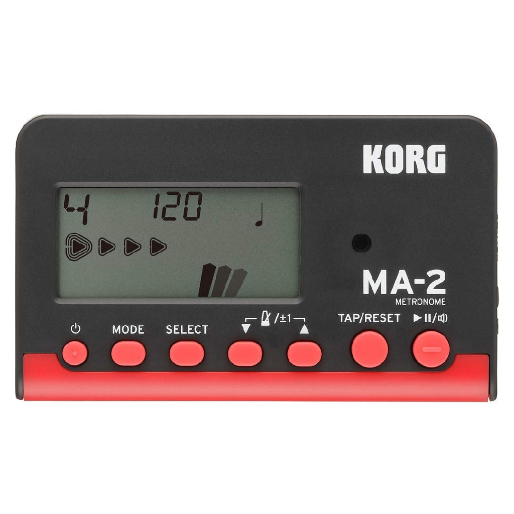 Korg MA2-BKRD Black Red Pocket Orchestra Metronome - Reco Music Malaysia