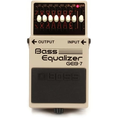 Boss GEB-7 Bass Guitar Equalizer Pedal | Reco Music Malaysia