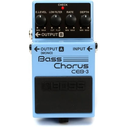 Boss CEB-3 Bass Chorus Guitar Effect Pedal (CEB3) | Reco Music Malaysia