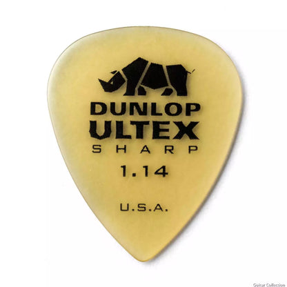 Jim Dunlop 433P1.14 Ultex Sharp Guitar Picks 1.14MM (6 PCS / PACK ) - Reco Music Malaysia