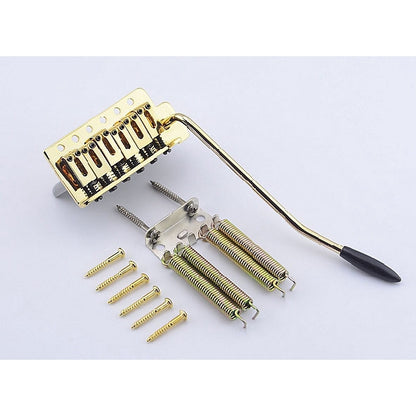 RM GF-0870 Electric Guitar Tremolo Bridge System Set Gold - Reco Music Malaysia