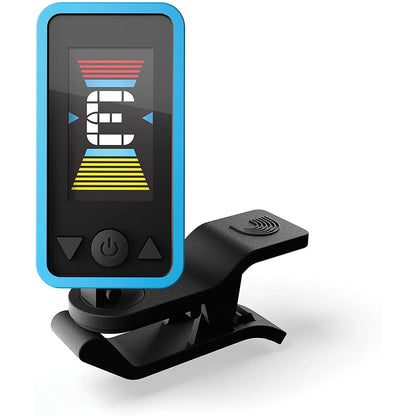 D'Addario Planet Waves PW-CT-17BU Full Color Eclipse Clip On Headstock Chromatic Guitar Tuner - Reco Music Malaysia