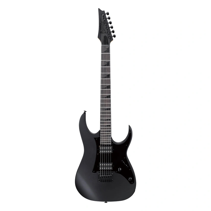 Ibanez GRGR131EX BKF Electric Guitar HH Pickup Poplar Body Purpleheart Fretboard, Black Flat - Reco Music Malaysia