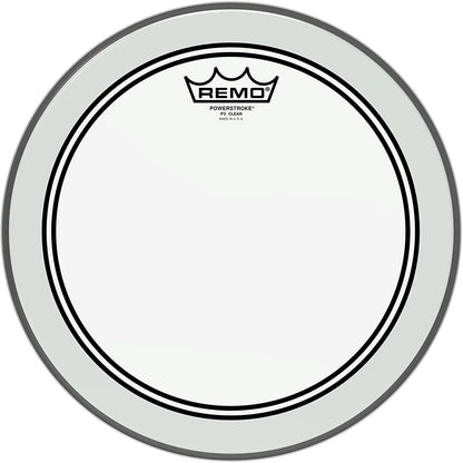 Remo P3-0313-00 Powerstroke P3 13" Clear Tom Drum Head Drum Skin - Reco Music Malaysia