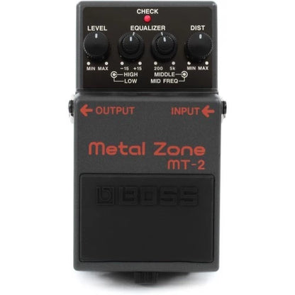 Boss MT-2 Metal Zone Distortion Guitar Pedal | Reco Music Malaysia