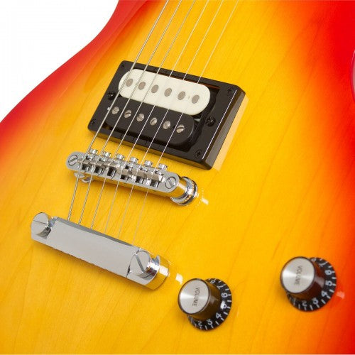 Epiphone Les Paul Studio E1 HS Electric Guitar, Heritage Cherry Sunburst - Reco Music Malaysia