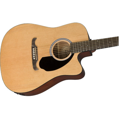 Fender FA-125CE Natural Dreadnought 6-String Acoustic-Electric Guitar - Reco Music Malaysia