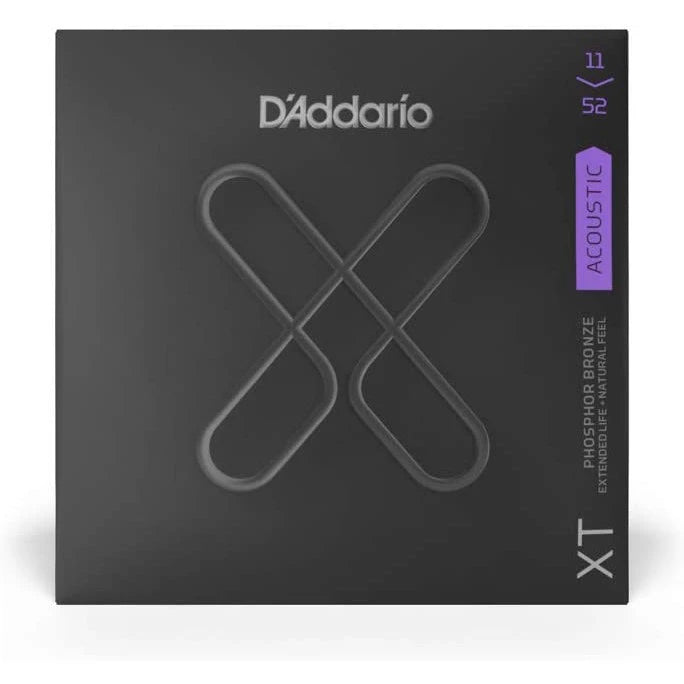 D'Addario XTAPB1152 XT Phosphor Bronze Coated Acoustic Guitar String - Reco Music Malaysia