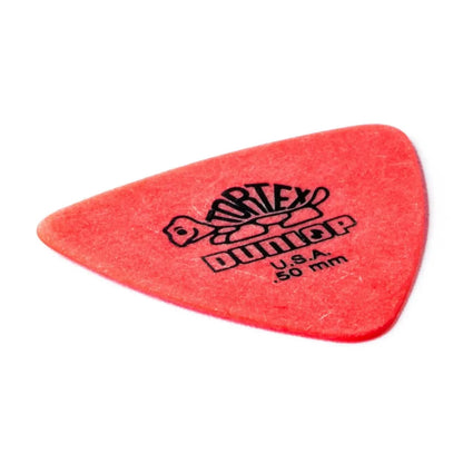 Jim Dunlop 431P050 0.50mm Tortex Triangle Red Guitar Pick - Reco Music Malaysia