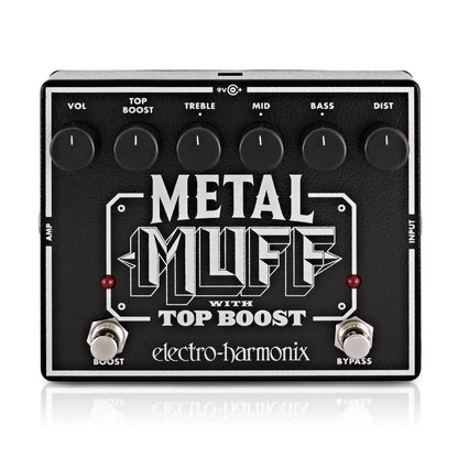 Electro Harmonix EHX Metal Muff with Top Boost Distortion Guitar Effects Pedal | Reco Music Malaysia