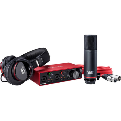 Focusrite Scarlett 2i2 Studio 3rd Gen USB Audio Interface Recording Bundle | Reco Music Malaysia