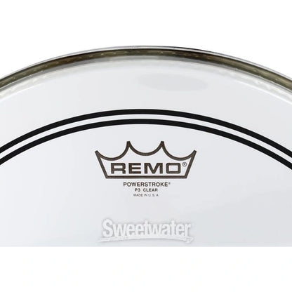 Remo P3-0313-00 Powerstroke P3 13" Clear Tom Drum Head Drum Skin - Reco Music Malaysia