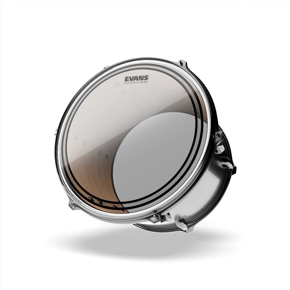 Evans TT14EC2S-B EC2 14-inch Clear Tom Drum Head - Reco Music Malaysia