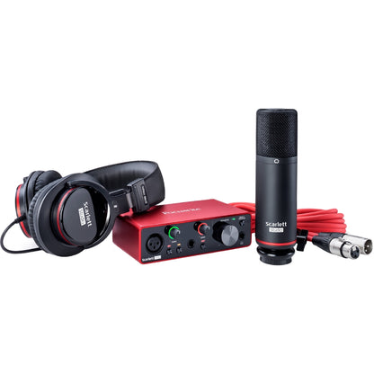 Focusrite Scarlett Solo Studio Pack 3rd Gen USB Audio Interface Recording Bundle | Reco Music Malaysia