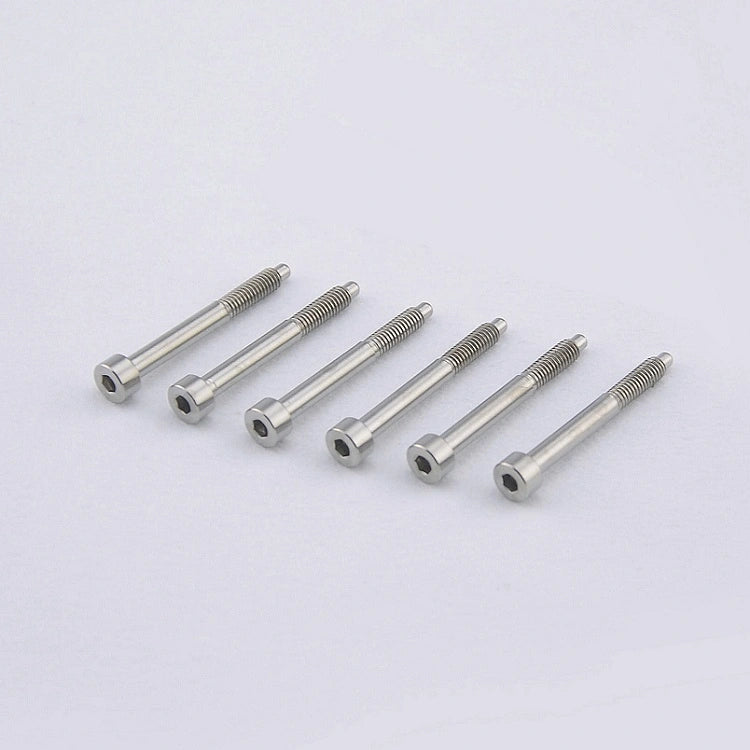 RM HIGH QUALITY Titanium Floyd Rose Double Locking Guitar String Lock Screws & Saddle Insert Blocks - Reco Music Malaysia