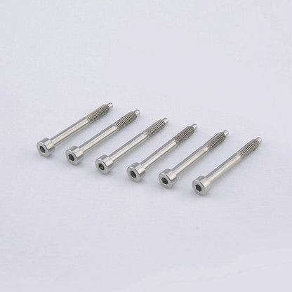 RM HIGH QUALITY Titanium Floyd Rose Double Locking Guitar String Lock Screws & Saddle Insert Blocks - Reco Music Malaysia