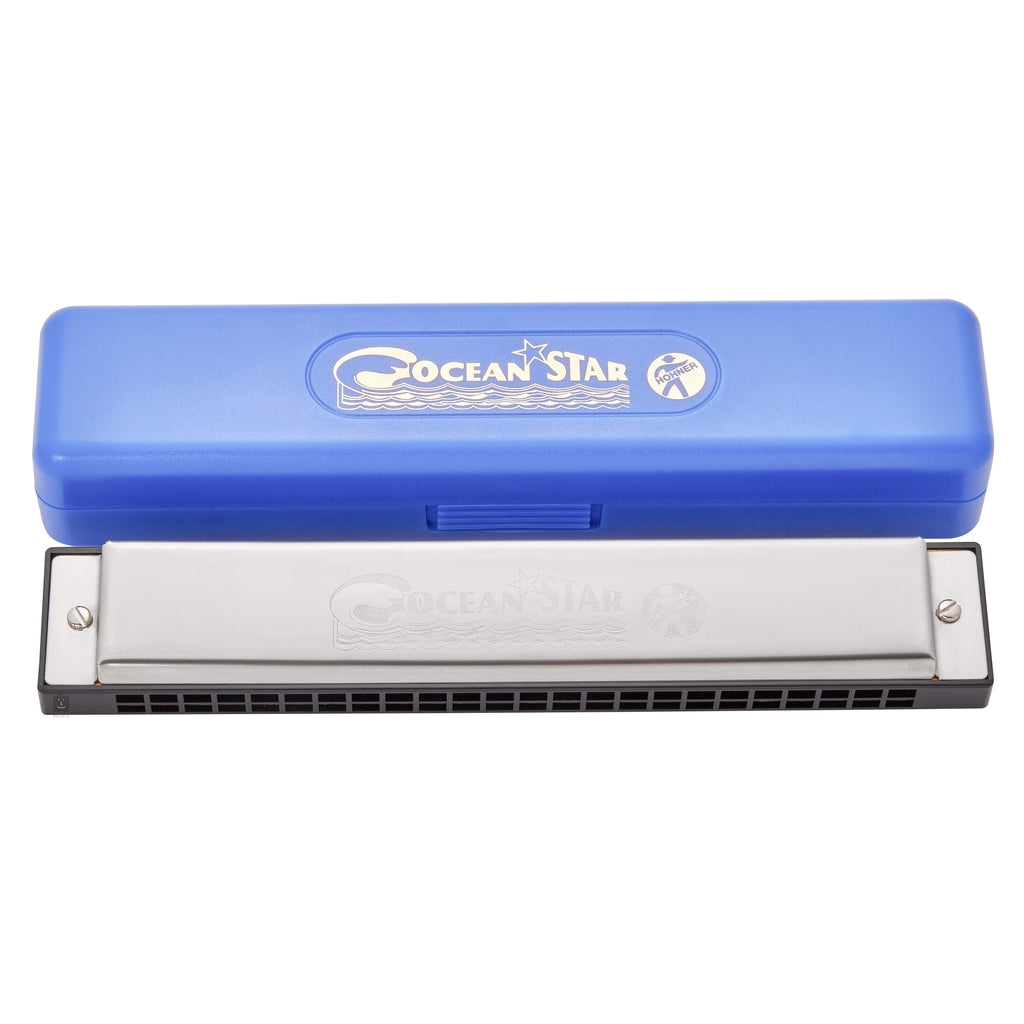 Hohner Ocean Star 48 Harmonica 24 Holes C Key (Side)- Reco Music Malaysia