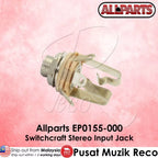 Allparts EP0155-000 Electric Guitar Switchcraft 12B Stereo Input Output Jack - Reco Music Malaysia