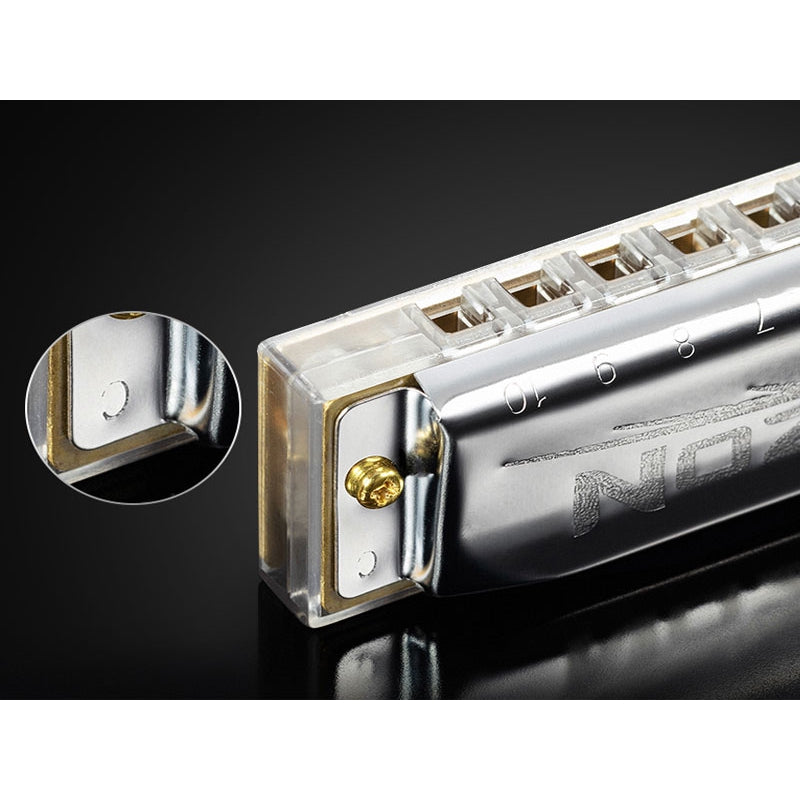 Hohner Horizon Key Of C 10 Hole Diatonic Harmonica - Reco Music Malaysia