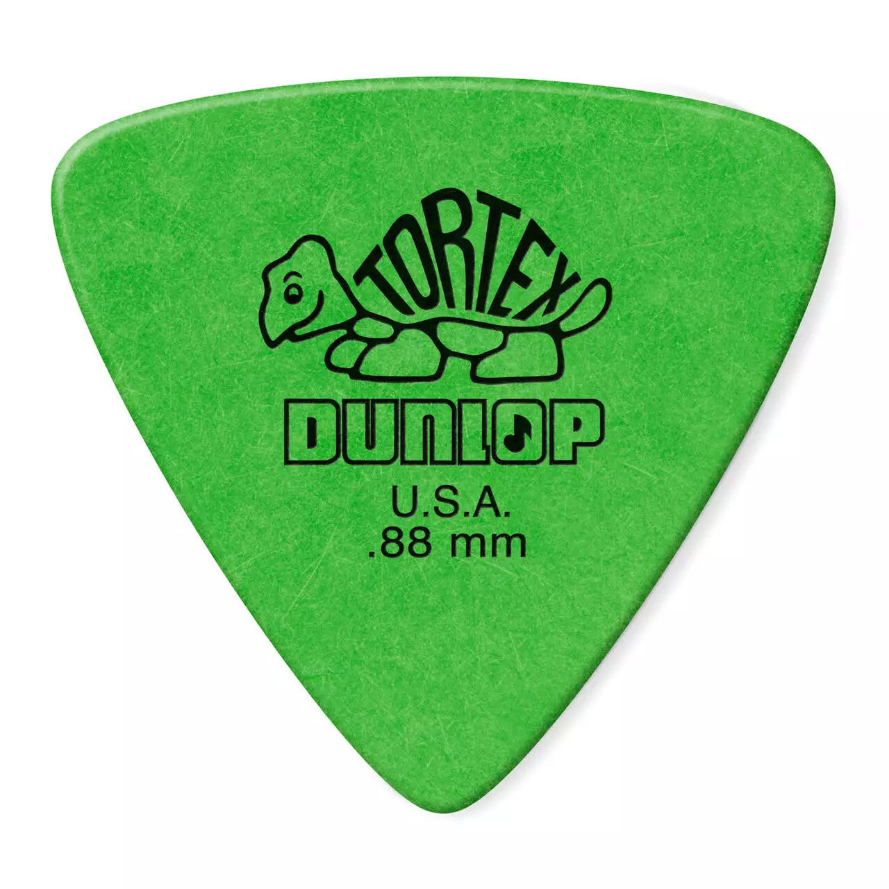 Jim Dunlop 431P088 Tortex Triangle Guitar Pick 0.88mm Green - Reco Music Malaysia