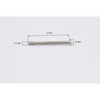 【2pcs】RM GF0348-CR Chrome Electric Guitar Humbucker Pickups Height Adjusting Screws with Spring - Reco Music Malaysia
