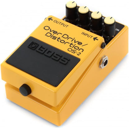 Boss OS-2 Overdrive Distortion Effect Pedal | Reco Music Malaysia