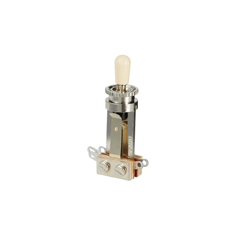 Gibson Accessories PSTS-020 Guitar 3 Way Toggle Switch Straight Type with Cream Switch Cap - Reco Music Malaysia