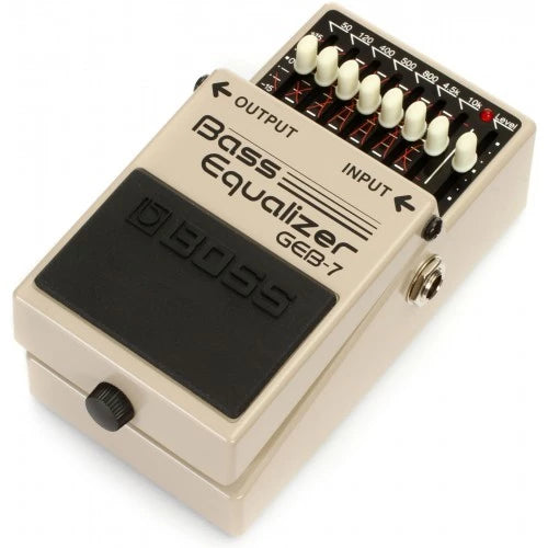 Boss GEB-7 Bass Guitar Equalizer Pedal | Reco Music Malaysia