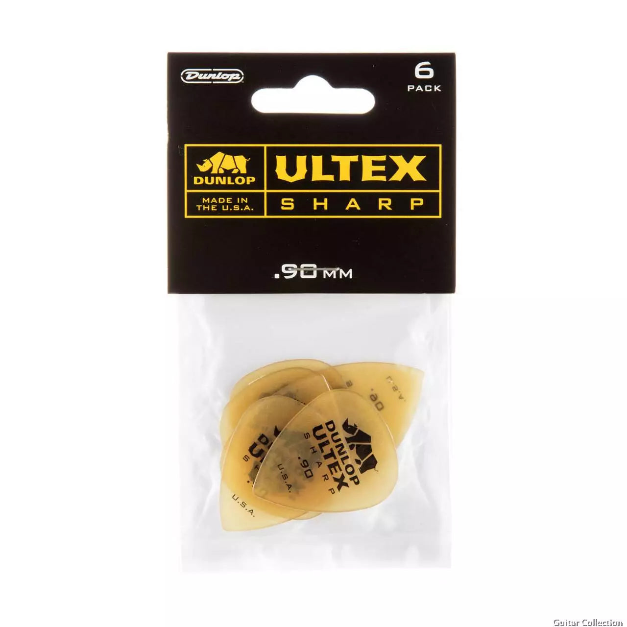 Jim Dunlop 433P.90 Ultex Sharp Guitar Picks 0.90MM (6 PCS / PACK ) - Reco Music Malaysia