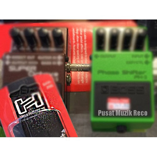 Hosa GPP-296 1/4"TS Male To 1/4" TS Male Guitar Effect Pedal Coupler | Reco Music Malaysia