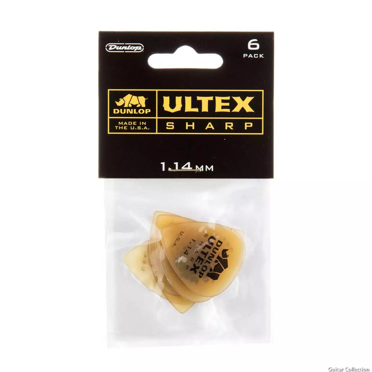 Jim Dunlop 433P1.14 Ultex Sharp Guitar Picks 1.14MM (6 PCS / PACK ) - Reco Music Malaysia