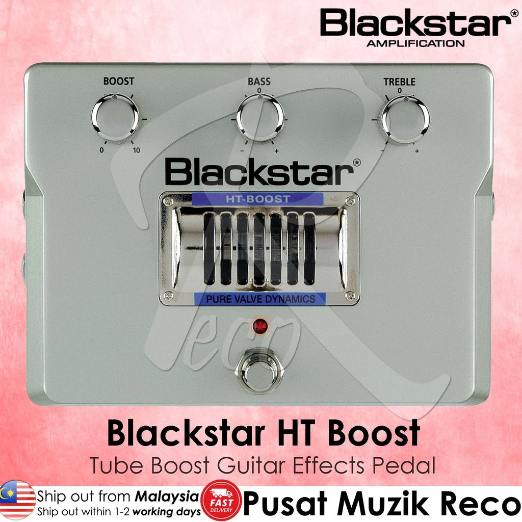 Blackstar HT-BOOST Tube Boost Guitar Effects Pedal | Reco Music Malaysia