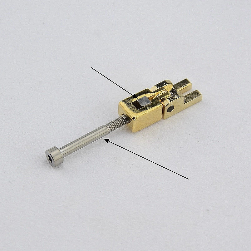 RM HIGH QUALITY Titanium Floyd Rose Double Locking Guitar String Lock Screws & Saddle Insert Blocks - Reco Music Malaysia