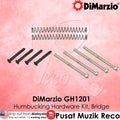 DiMarzio GH1201 Guitar Humbucking Hardware Kit Bridge, Chrome - Reco Music Malaysia