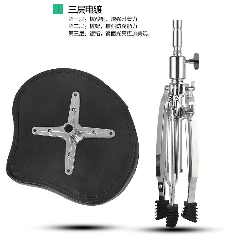 RM CD-03 Double Braced Heavy Duty Saddle Top Drum Throne Motorcycle Seat - Reco Music Malaysia