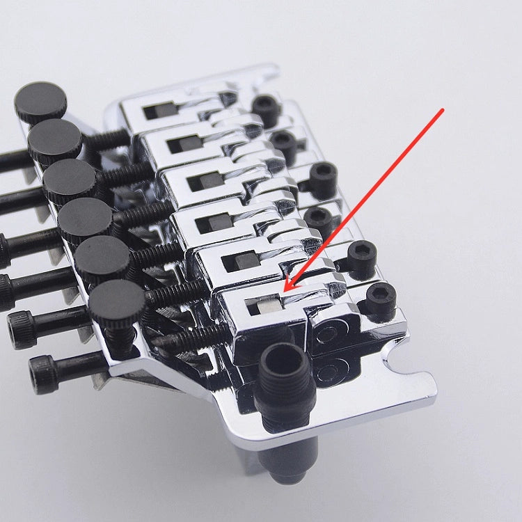 RM HIGH QUALITY Titanium Floyd Rose Double Locking Guitar String Lock Screws & Saddle Insert Blocks - Reco Music Malaysia