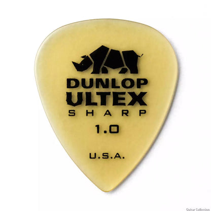 Jim Dunlop 433P1.0 Ultex Sharp Guitar Picks 1.0MM (6 PCS / PACK ) - Reco Music Malaysia