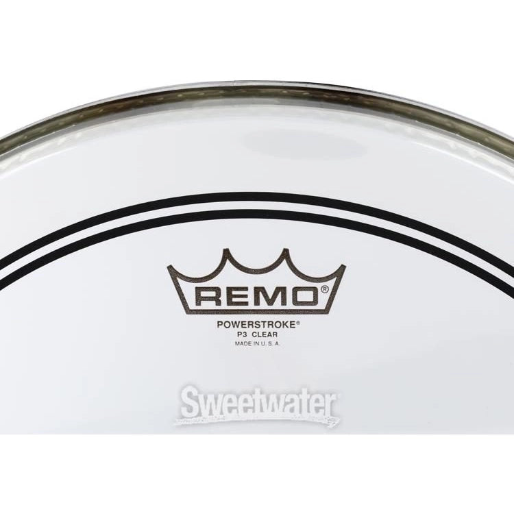 Remo P3-0312-00 Powerstroke P3 12" Clear Tom Drum Head Drum Skin