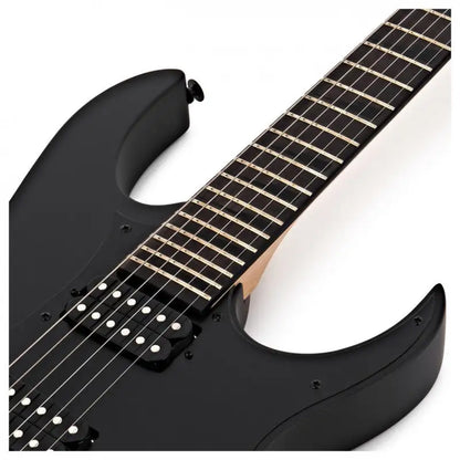 Ibanez GRGR131EX BKF Electric Guitar HH Pickup Poplar Body Purpleheart Fretboard, Black Flat - Reco Music Malaysia