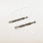 【2pcs】RM GF0348-CR Chrome Electric Guitar Humbucker Pickups Height Adjusting Screws with Spring - Reco Music Malaysia
