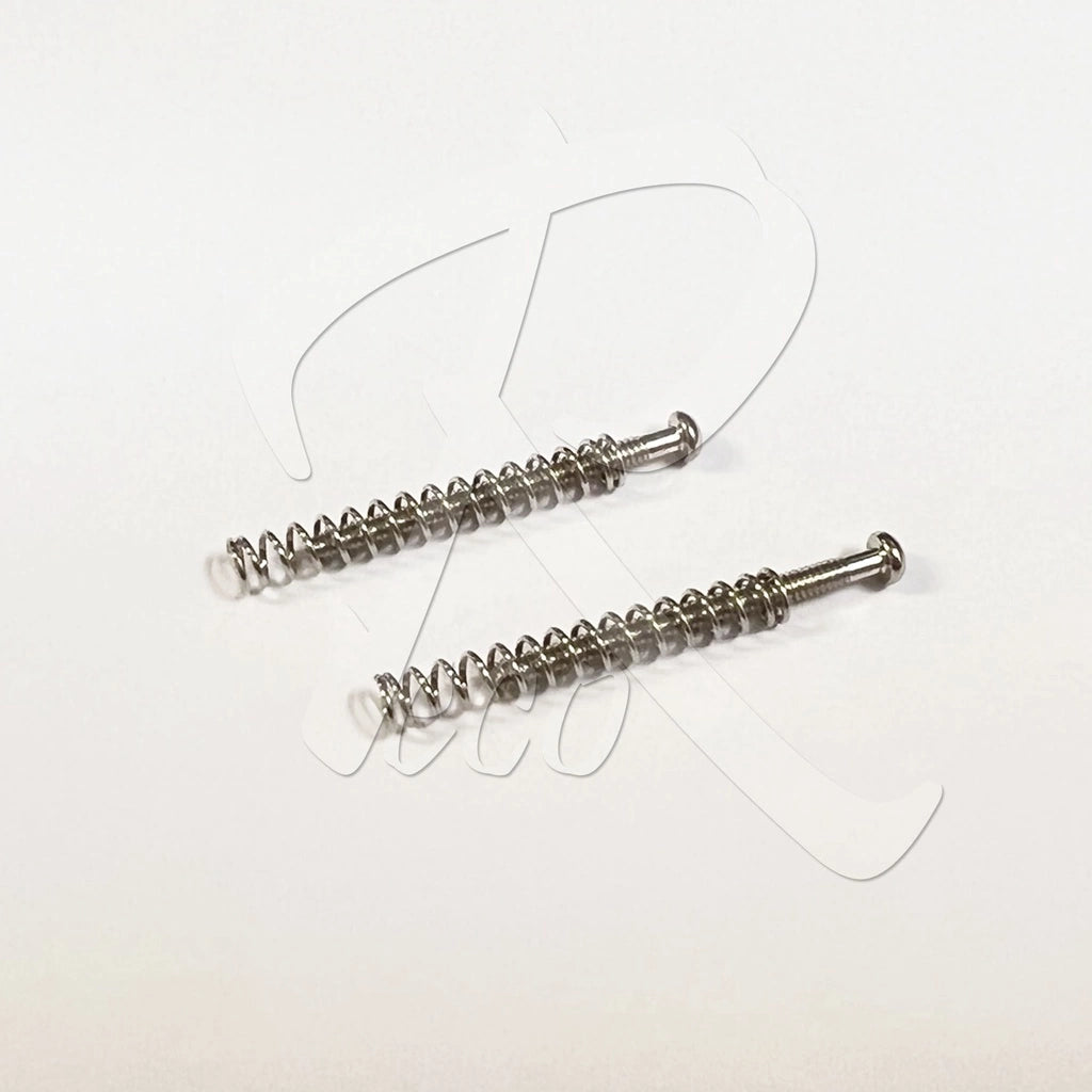 【2pcs】RM GF0348-CR Chrome Electric Guitar Humbucker Pickups Height Adjusting Screws with Spring - Reco Music Malaysia