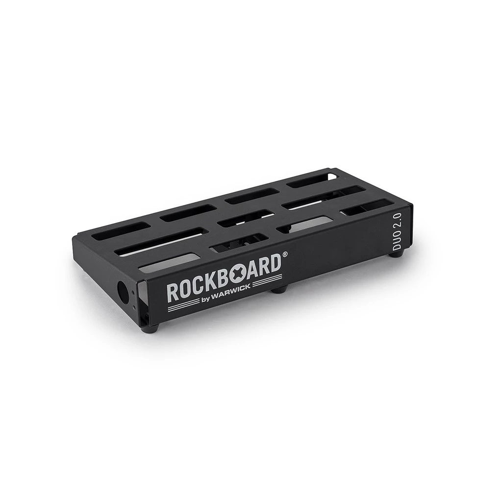 Warwick RockBoard DUO 2.0 31.8cmx14.2cm Guitar Effect Pedal Board Pedalboard with Gig Bag - Reco Music Malaysia