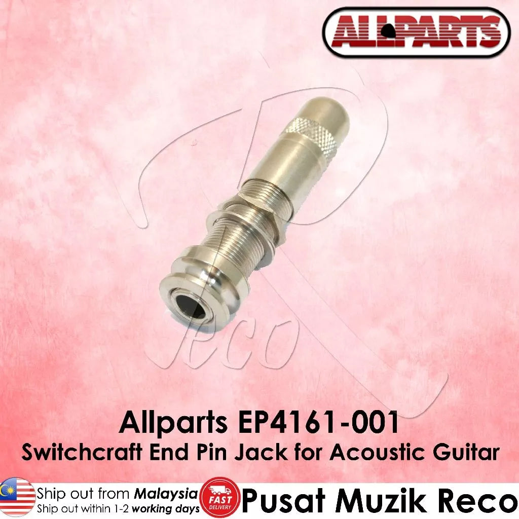 AllParts EP4161-001 Switchcraft End Pin Jack | Reco Music Malaysia