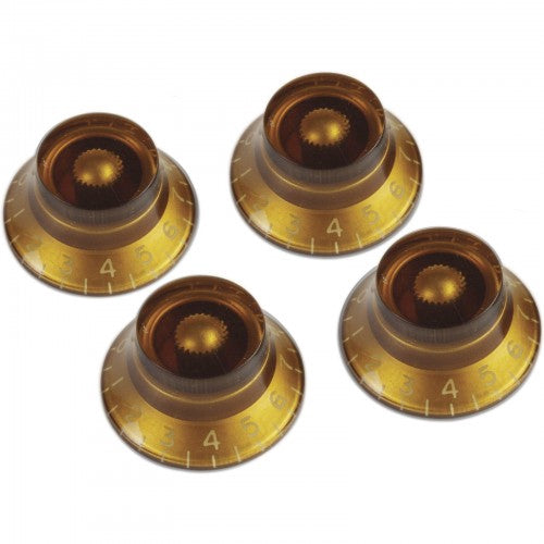 Gibson PRHK-030 Guitar Top Hat Knobs - 4 Pack, Vintage Amber - Reco Music Malaysia