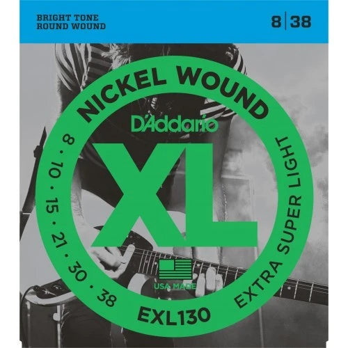 D'Addario EXL130 Nickel Wound Electric Guitar Strings - Reco Music Malaysia